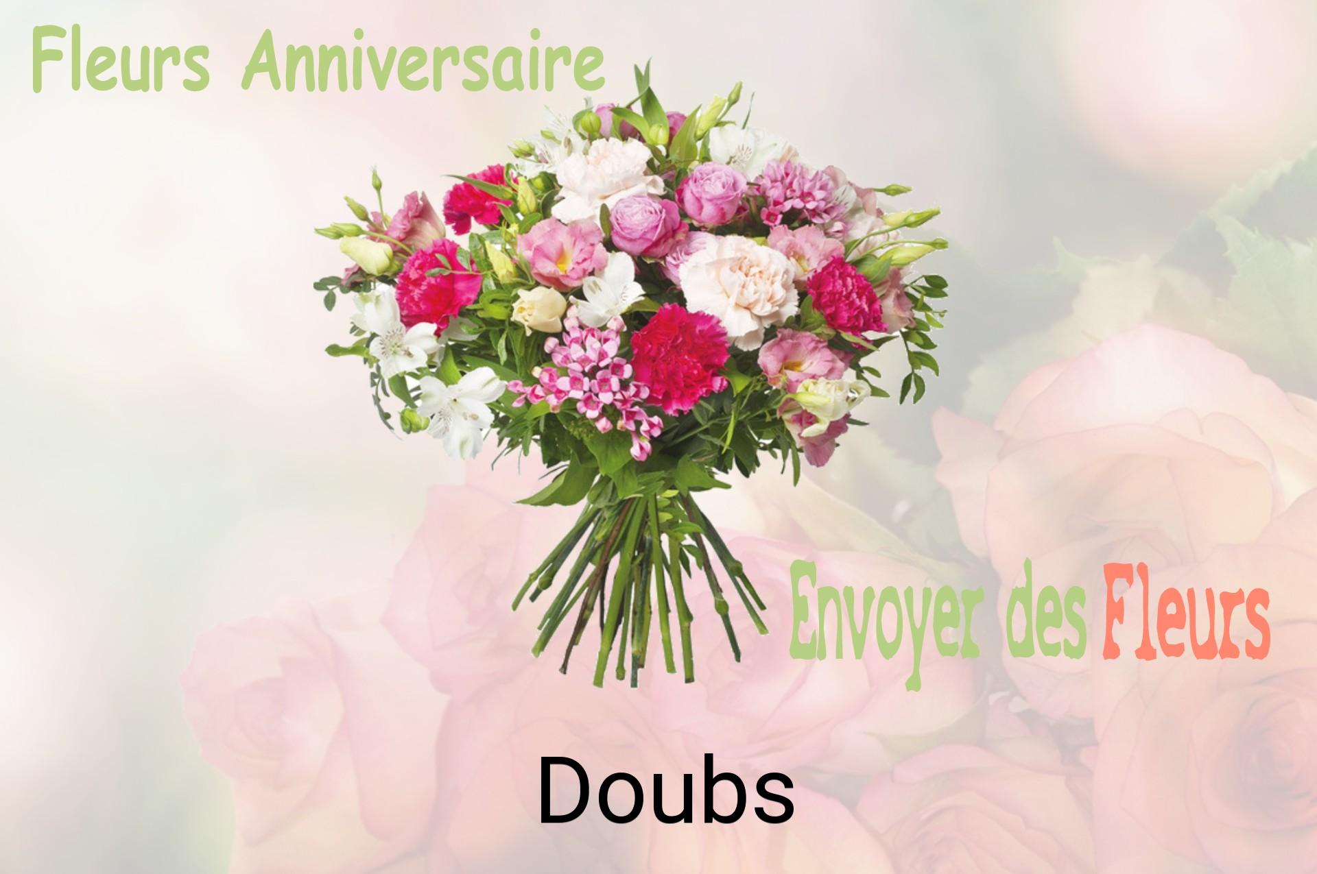 Bouquet de fleurs d’anniversaire livré à Doubs