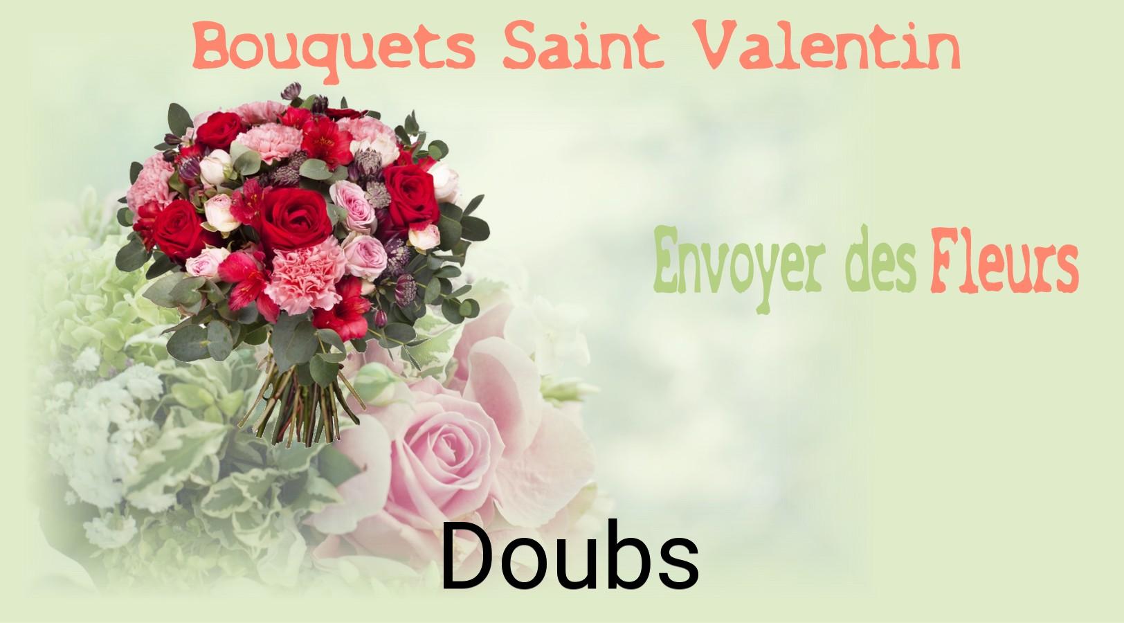 Roses de Saint-Valentin livrées à Doubs